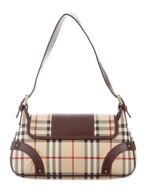 burberry check purse|Burberry nova check shoulder bag.